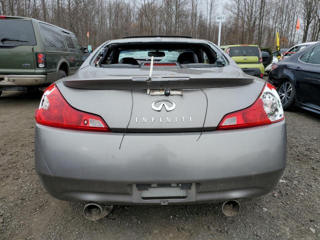 JNKCV64F49M652012 - 2009 INFINITI G37 GRAY photo 6