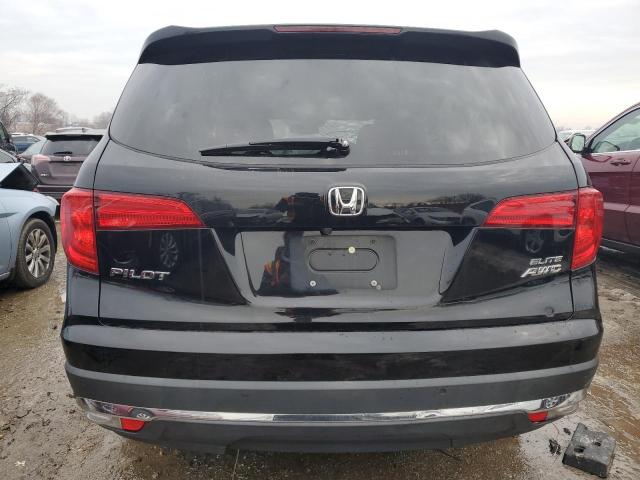 5FNYF6H0XHB099612 - 2017 HONDA PILOT ELITE BLACK photo 6