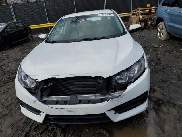 2HGFC2F56JH557980 - 2018 HONDA CIVIC LX WHITE photo 5