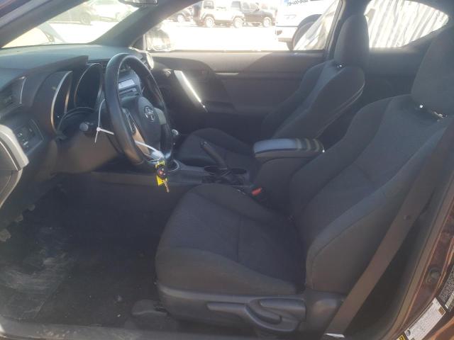 JTKJF5C7XC3030594 - 2012 TOYOTA SCION TC MAROON photo 7