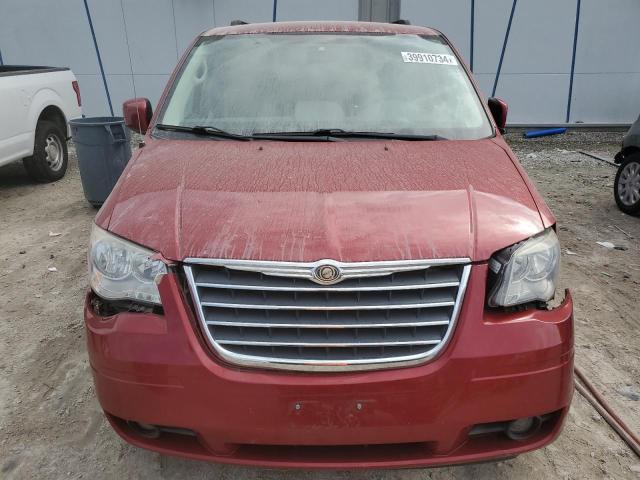 2A8HR54P38R815283 - 2008 CHRYSLER TOWN & COU TOURING RED photo 5