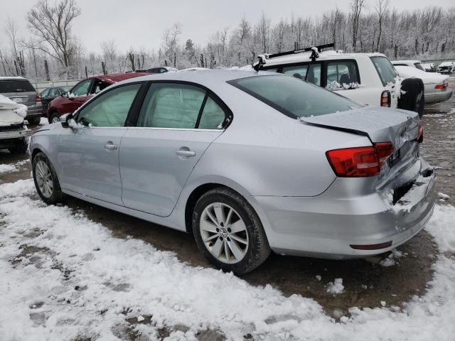 3VWD17AJXFM309556 - 2015 VOLKSWAGEN JETTA SE SILVER photo 2