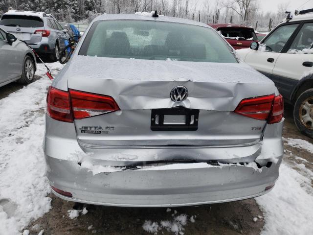 3VWD17AJXFM309556 - 2015 VOLKSWAGEN JETTA SE SILVER photo 6