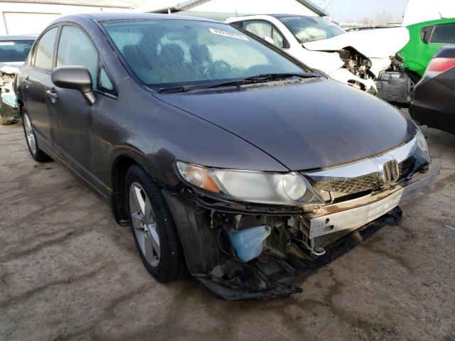 19XFA1F66BE029568 - 2011 HONDA CIVIC LX-S رمادي صورة 4