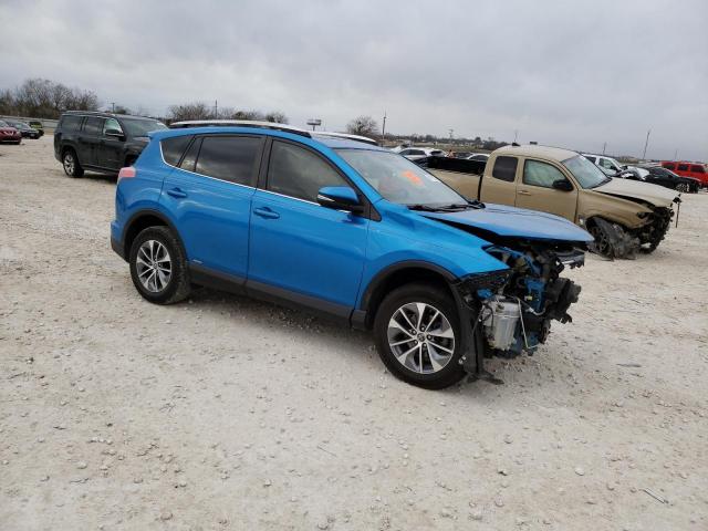 JTMRJREVXGD010485 - 2016 TOYOTA RAV4 HV XLE BLUE photo 4