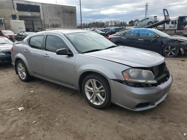 1C3CDZAB9EN166151 - 2014 DODGE AVENGER SE SILVER photo 4