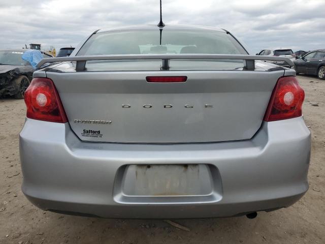 1C3CDZAB9EN166151 - 2014 DODGE AVENGER SE SILVER photo 6