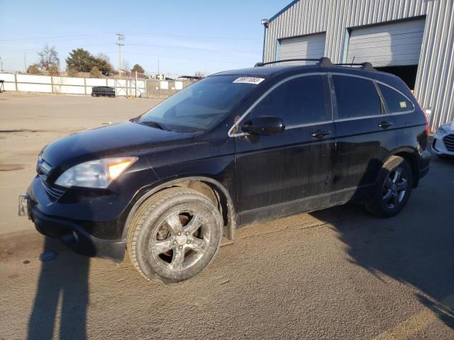 JHLRE487X9C007344 - 2009 HONDA CR-V EXL BLACK photo 1