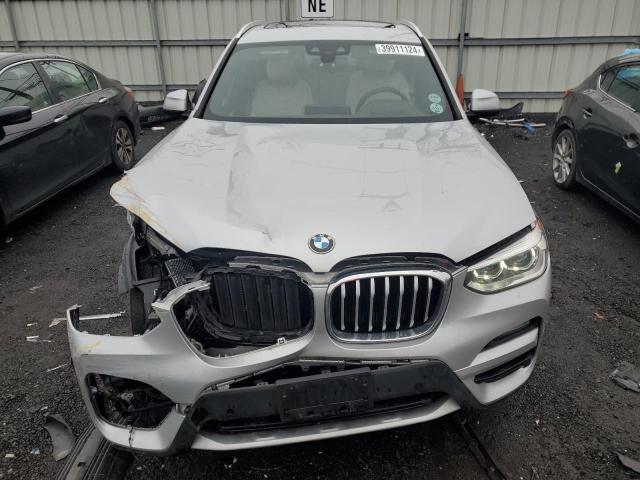 5UXTY5C02M9F05054 - 2021 BMW X3 XDRIVE30I SILVER photo 5