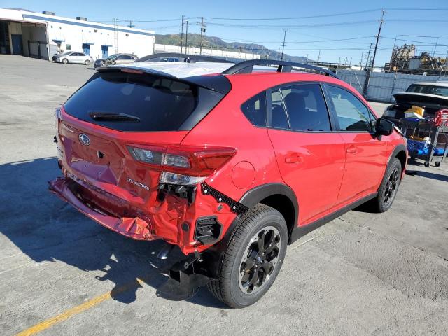 JF2GTABC2P8271366 - 2023 SUBARU CROSSTREK RED photo 3