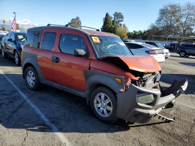 5J6YH18643L021800 - 2003 HONDA ELEMENT EX ORANGE photo 4