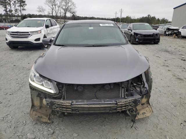 1HGCR2F85HA299665 - 2017 HONDA ACCORD EXL GRAY photo 5