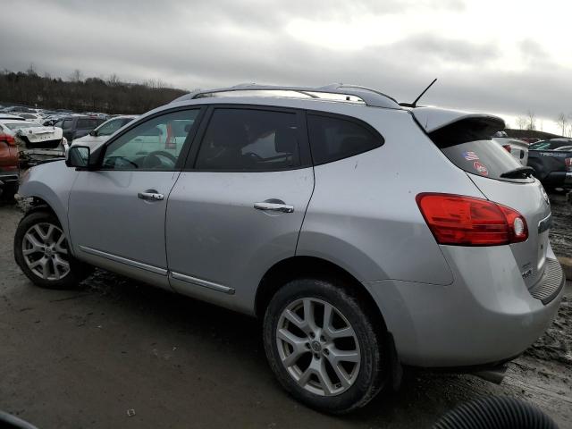 JN8AS5MV1CW355119 - 2012 NISSAN ROGUE S SILVER photo 2