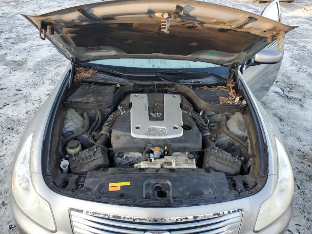 JNKBV61F68M258252 - 2008 INFINITI G35 GRAY photo 11