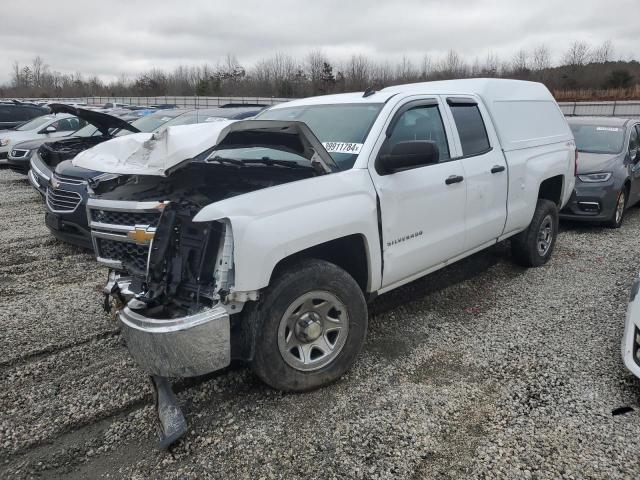 1GCVKPEH9EZ321349 - 2014 CHEVROLET SILVERADO K1500 WHITE photo 1