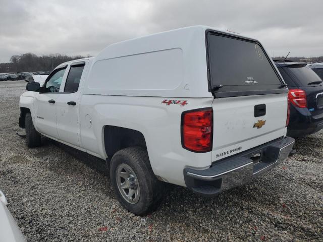 1GCVKPEH9EZ321349 - 2014 CHEVROLET SILVERADO K1500 WHITE photo 2