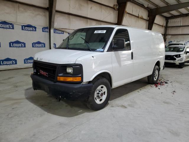 1GTW7FCA5B1101643 - 2011 GMC SAVANA G2500 WHITE photo 1