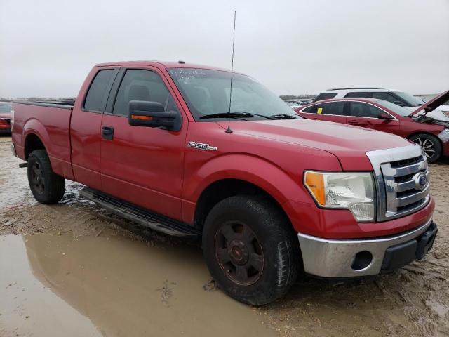 1FTEX1CM5BFB01864 - 2011 FORD F150 SUPER CAB RED photo 4