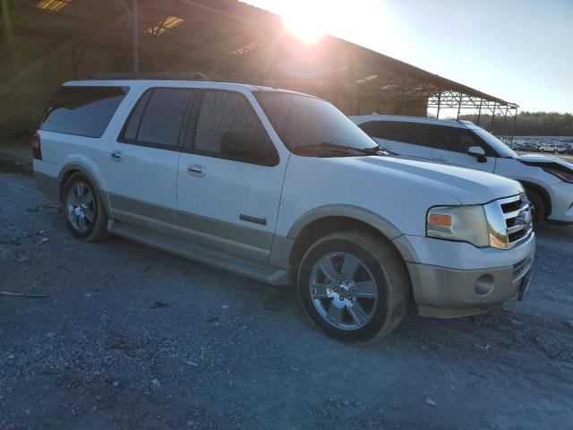 1FMFK17537LA11901 - 2007 FORD EXPEDITION EL EDDIE BAUER WHITE photo 4