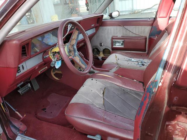 1G1BN69H3FH106189 - 1985 CHEVROLET CAPRICE CLASSIC MAROON photo 7