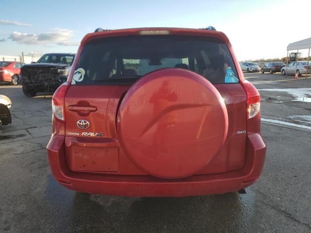 JTMBK32V965005402 - 2006 TOYOTA RAV4 SPORT RED photo 6