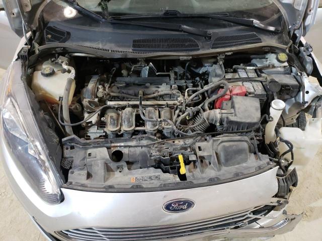 3FADP4AJ5JM132428 - 2018 FORD FIESTA S SILVER photo 11