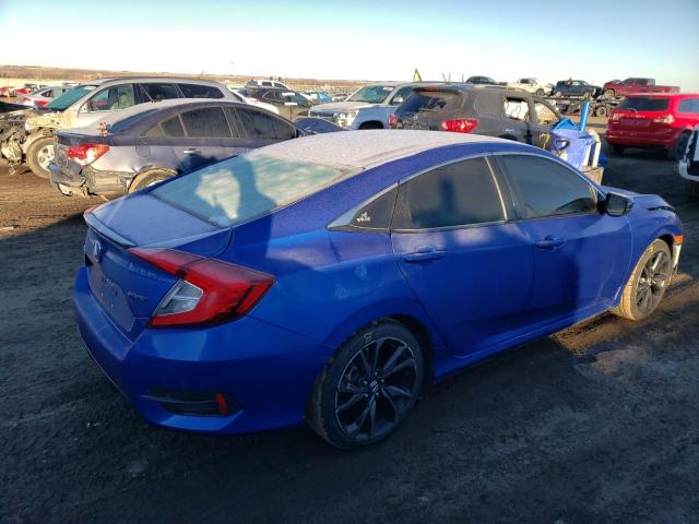 19XFC2F89KE026701 - 2019 HONDA CIVIC SPORT 蓝色 照片 3