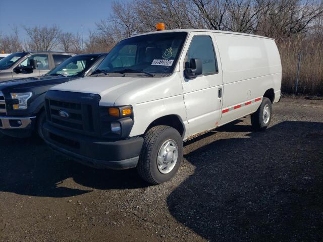 1FTSE3EL2BDA78208 - 2011 FORD ECONOLINE E350 SUPER DUTY VAN WHITE photo 1