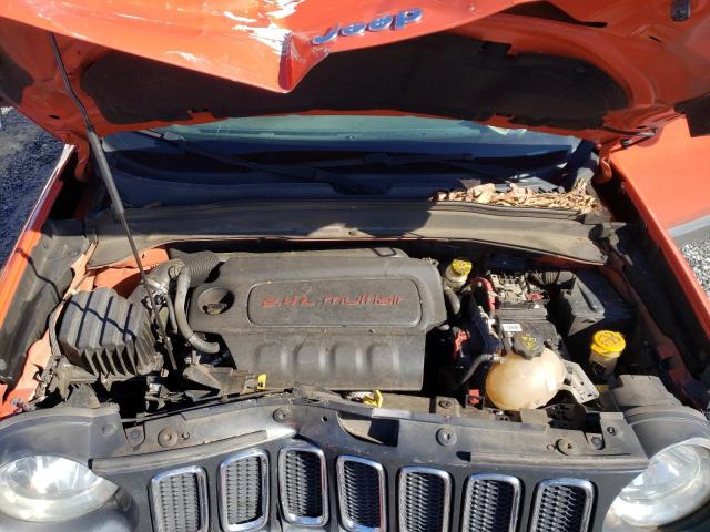 ZACCJAAT0GPD70720 - 2016 JEEP RENEGADE SPORT Նարնջագույն լուսանկար 11
