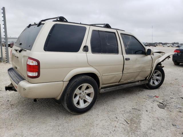 JN8DR09Y12W706690 - 2002 NISSAN PATHFINDER LE TAN photo 3