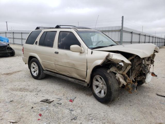 JN8DR09Y12W706690 - 2002 NISSAN PATHFINDER LE TAN photo 4