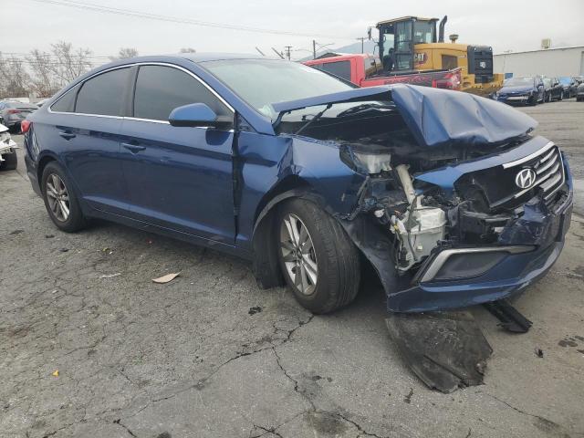 5NPE24AF0GH334665 - 2016 HYUNDAI SONATA SE BLUE photo 4