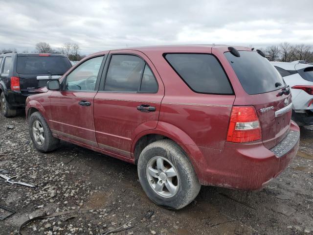 KNDJD736275753219 - 2007 KIA SORENTO EX MAROON photo 2