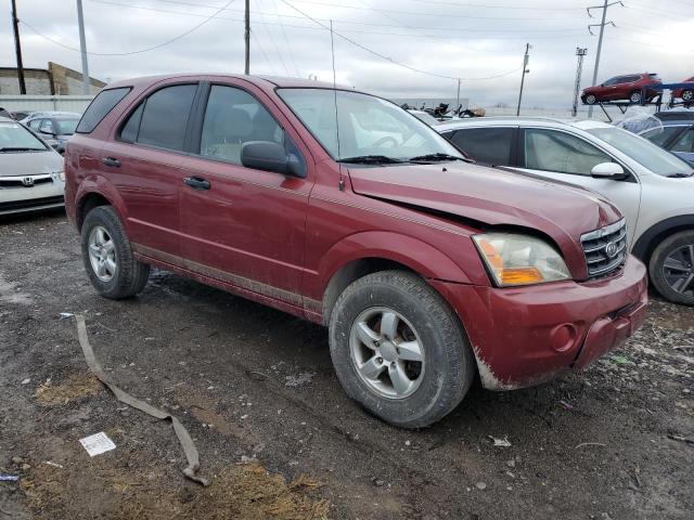 KNDJD736275753219 - 2007 KIA SORENTO EX MAROON photo 4