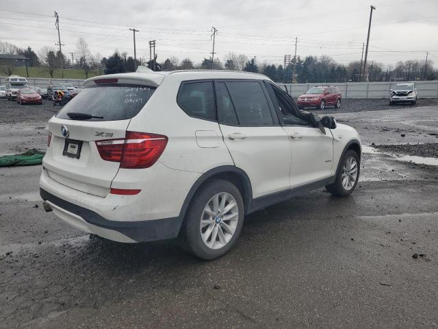 5UXWX9C32H0T23041 - 2017 BMW X3 XDRIVE28I WHITE photo 3