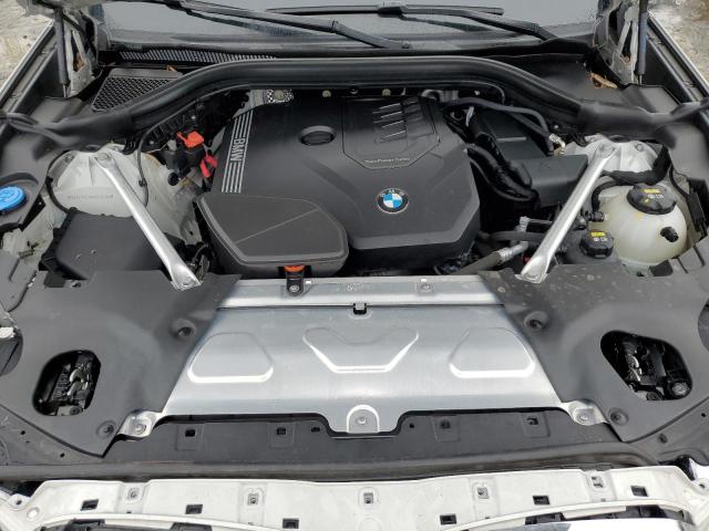 5UX2V1C01M9G49451 - 2021 BMW X4 XDRIVE30I WHITE photo 12