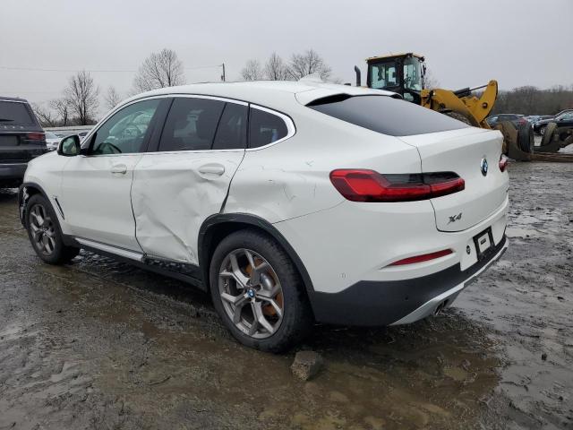 5UX2V1C01M9G49451 - 2021 BMW X4 XDRIVE30I WHITE photo 2