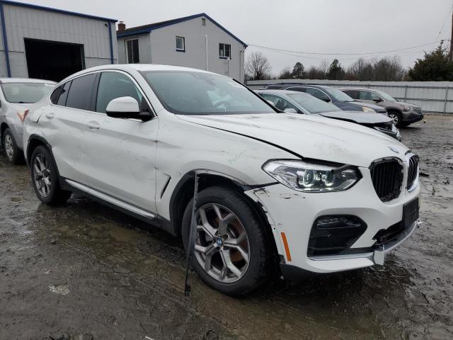 5UX2V1C01M9G49451 - 2021 BMW X4 XDRIVE30I WHITE photo 4