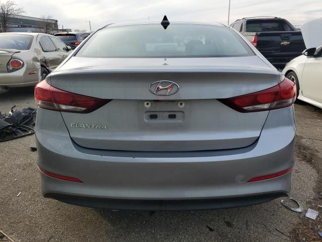 5NPD84LF5HH096966 - 2017 HYUNDAI ELANTRA SE SILVER photo 6