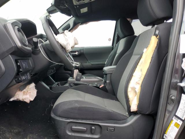 3TMCZ5AN7NM461209 - 2022 TOYOTA TACOMA DOUBLE CAB 灰色 照片 7