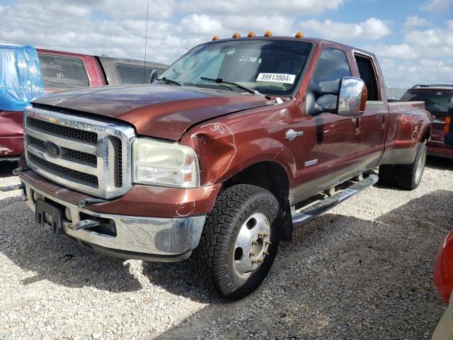 1FTWW33P77EA59322 - 2007 FORD F350 SUPER DUTY MAROON photo 1