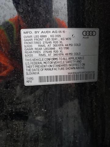 WA1DGAFE9FD028736 - 2015 AUDI Q7 PRESTIGE შავი ფოტო 13
