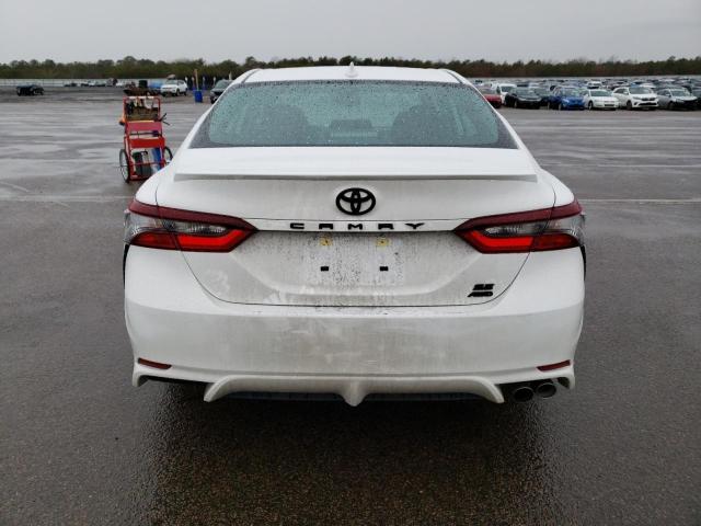 4T1G11BK6PU074134 - 2023 TOYOTA CAMRY SE NIGHT SHADE WHITE photo 6