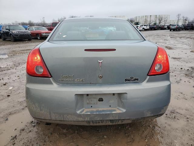 1G2ZG57B084177552 - 2008 PONTIAC G6 BASE BLUE photo 6