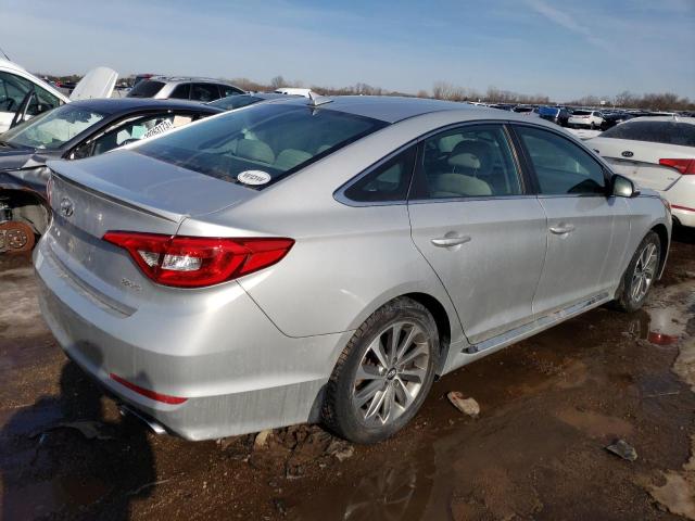 5NPE34AF0GH272049 - 2016 HYUNDAI SONATA SPORT SILVER photo 3