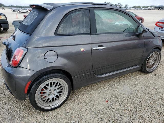 3C3CFFJH5ET269015 - 2014 FIAT 500 ABARTH CHARCOAL photo 3