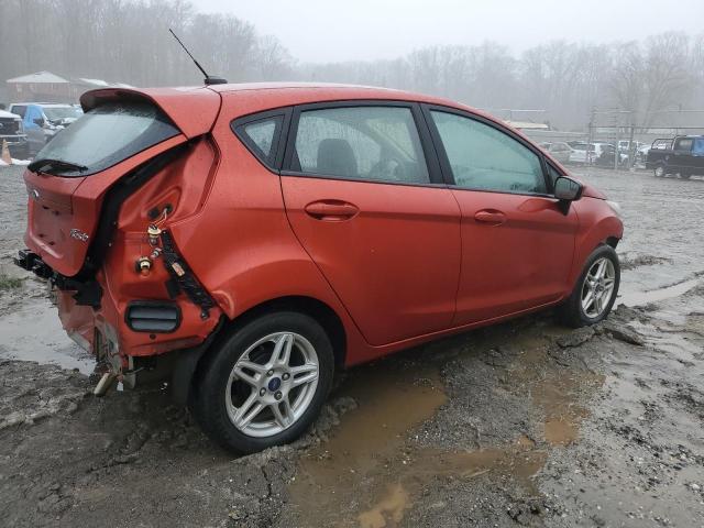 3FADP4EJ0JM142214 - 2018 FORD FIESTA SE ORANGE photo 3