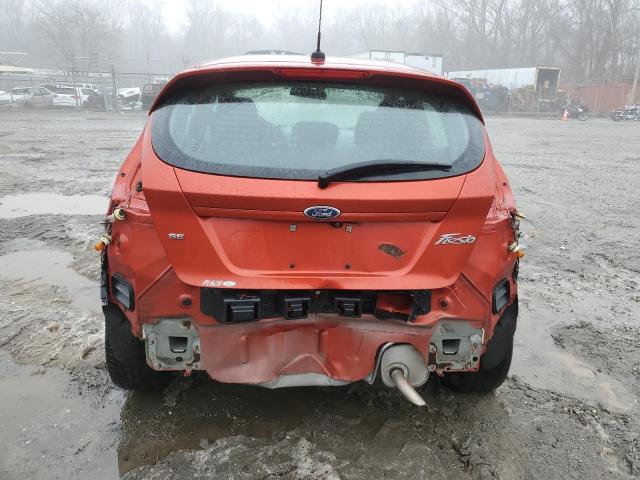 3FADP4EJ0JM142214 - 2018 FORD FIESTA SE ORANGE photo 6