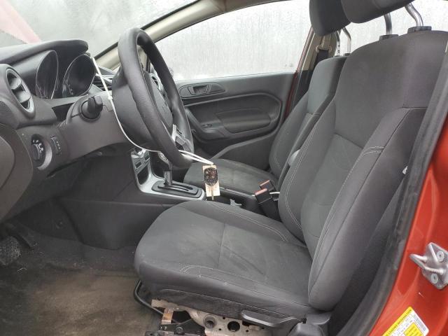 3FADP4EJ0JM142214 - 2018 FORD FIESTA SE ORANGE photo 7