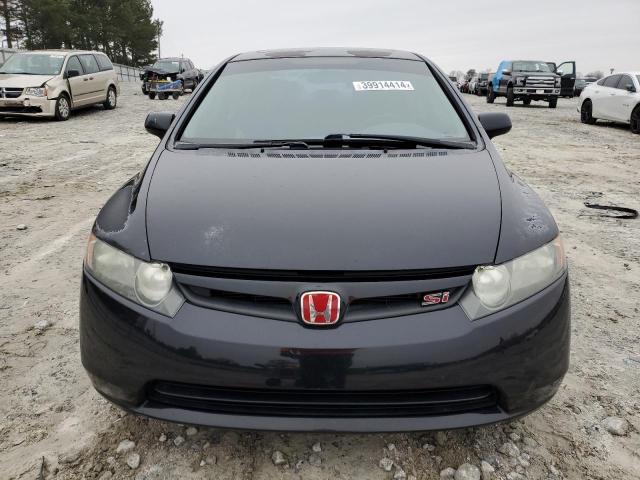 2HGFA55567H701903 - 2007 HONDA CIVIC SI BLACK photo 5